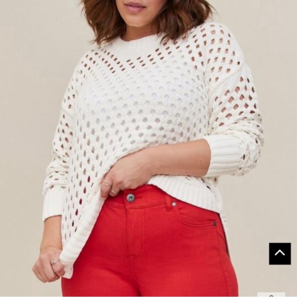 Torrid‎ Chenille Pullover Sweater